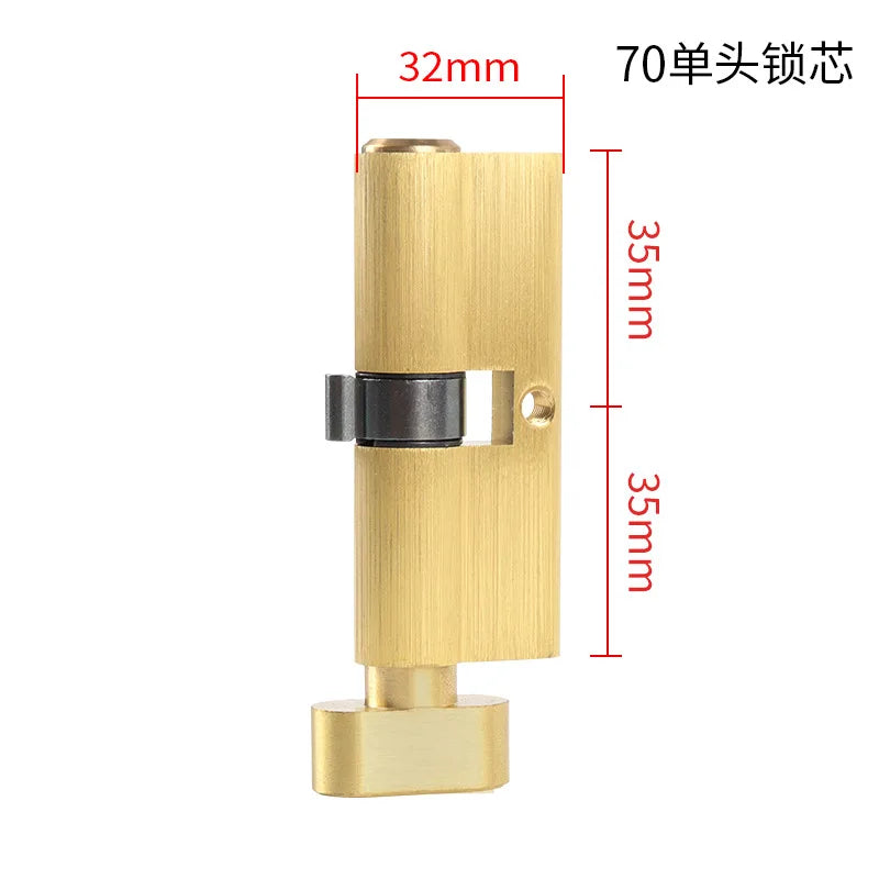 Quality Aluminium Alloy Internal White Gold Main Door Entrance Handles Locks Hardware Accessories Home Glass Door Handle