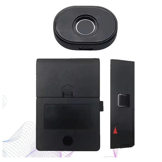Mini Intelligent Electric Smart Fingerprint Drawer Lock Tuya Smart Small Fingerprint Cabinet Lock One Touch Work