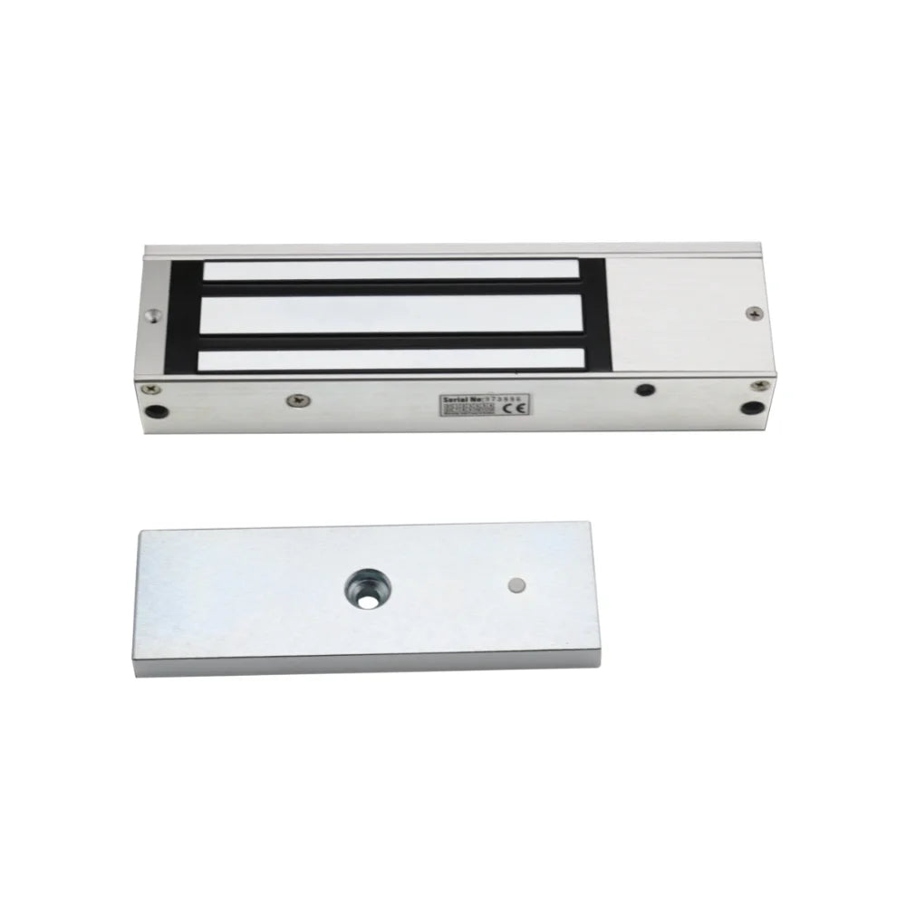 500KGS/1100 LBS Electric Magnetic Lock,Electromagnetic Door Lock Holding Force for Door Access Control System,Single Door 12V