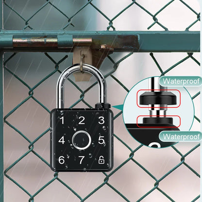 Mini Padlock Password Fingerprint Code Waterproof  APP Remote Unlock NFC Card Backpack Suitcase From Tdmlock Manufacturer