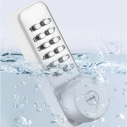 Password and Mechanical Key Smart Lock with Metal Keyboard Waterproof No Power Supply Wholesales From Factory Manufacturer