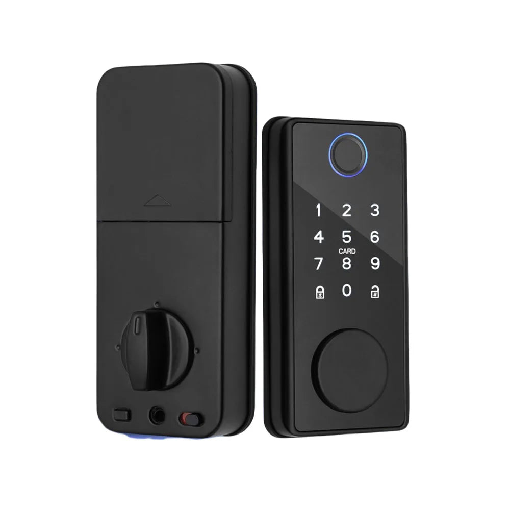 Smart Lock  Office Door Biometric Fingerprint Unlocking With Tuya Wifi for Inner Door and Wooden Door