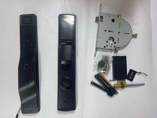 Automatic Security Electric Digital Door Lock Electronic Smart Fingerprint Locks with Camera Wifi Tuya Face Recognition Lock