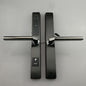 Waterproof Narrow Style Smart Door Lock Fingerprint Digital Glass Door Handle Lock for Aluminum Frame Door TDM-CN330