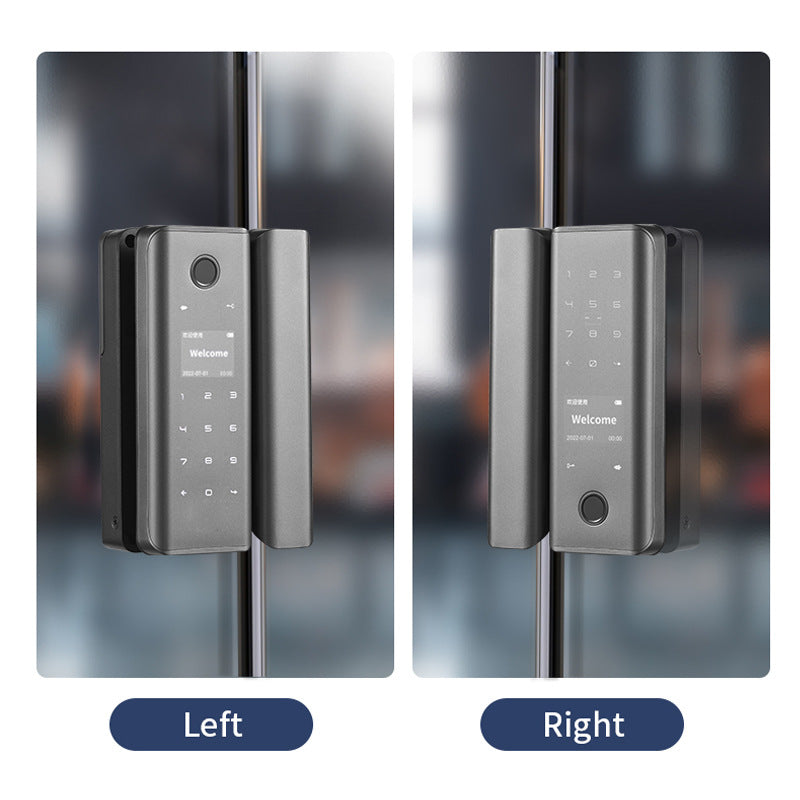 Digital Sliding Smart Glass Door Lock TUYA WiFi  APP Control for Office Apartment Resident House TDM-G20
