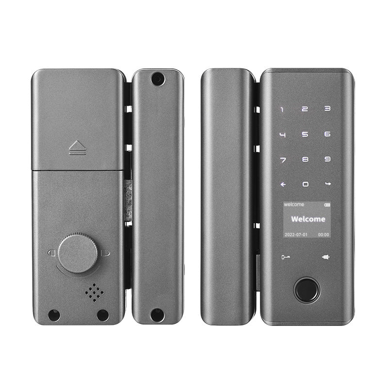Digital Sliding Smart Glass Door Lock TUYA WiFi  APP Control for Office Apartment Resident House TDM-G20