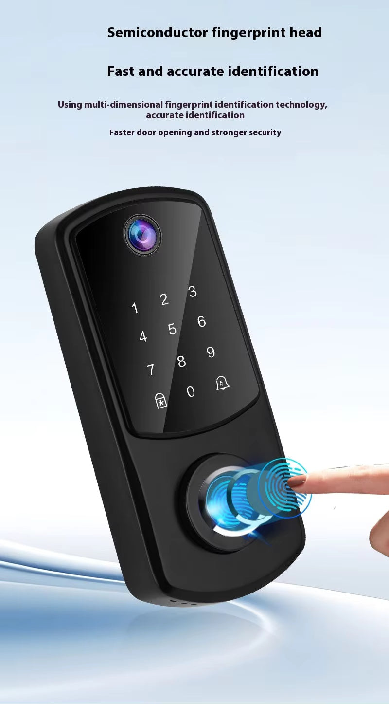 Waterproof Tuya Wifi Smart Lock Invitation  Unlock Visitor Password Setting at Any Time