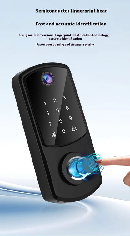 Waterproof Tuya Wifi Smart Lock Invitation  Unlock Visitor Password Setting at Any Time