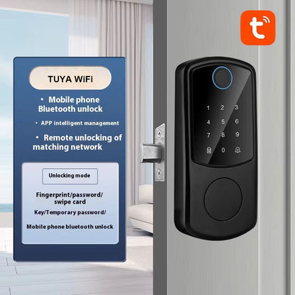 Waterproof Tuya Wifi Smart Lock Invitation  Unlock Visitor Password Setting at Any Time