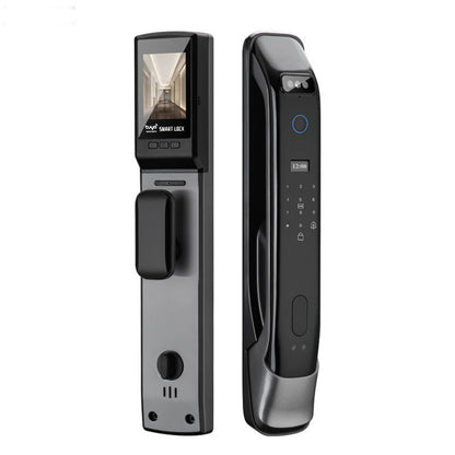 Automatic Security Electronic Smart Locks with Camera Wifi Tuya Face Recognition Lock TDM-C91
