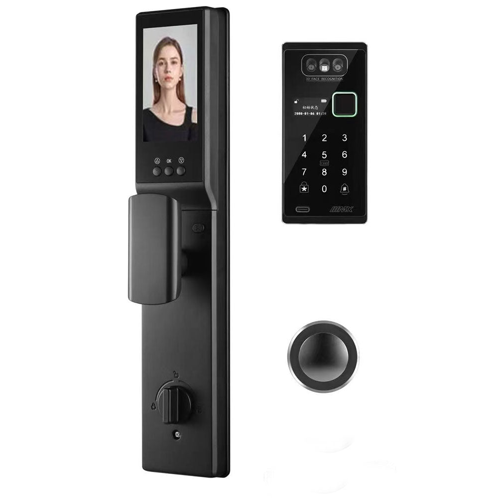 Pad Lock Smart Lock without Key Face Recognition Video Intercom Waterproof Outdoor Use