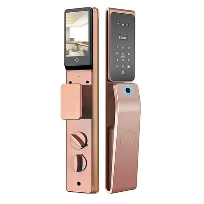 Waterproof Face Recognition Door Lock Security Outdoor Active Intercom Camera Home Main Door Lock TDM-C60