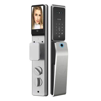 Waterproof Face Recognition Door Lock Security Outdoor Active Intercom Camera Home Main Door Lock TDM-C60